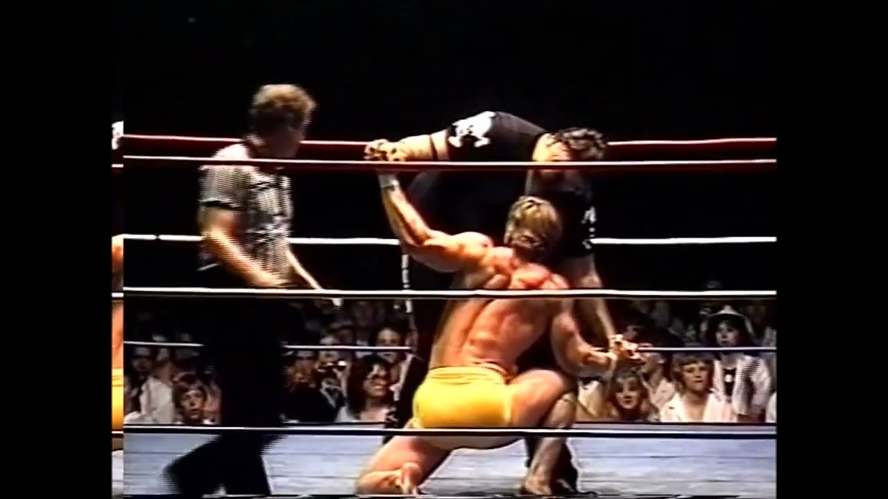 Kevin Von Erich vs One Man Gang. Mid-South 1985