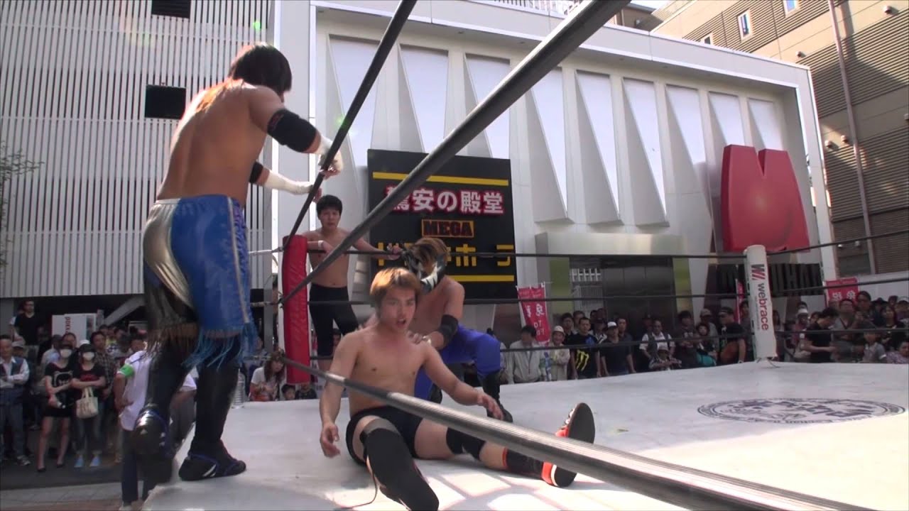 2015.5.17 プロレスリング紫焔新世界大会 オープニングマッチ background