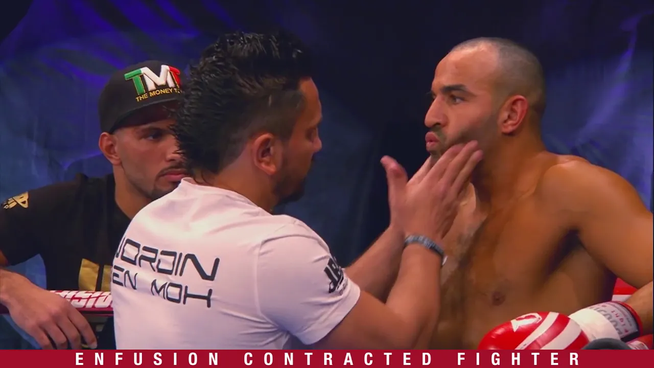 Nordin Ben Moh Enfusion #70 Antwerp, Belgium 15.09.2018 background