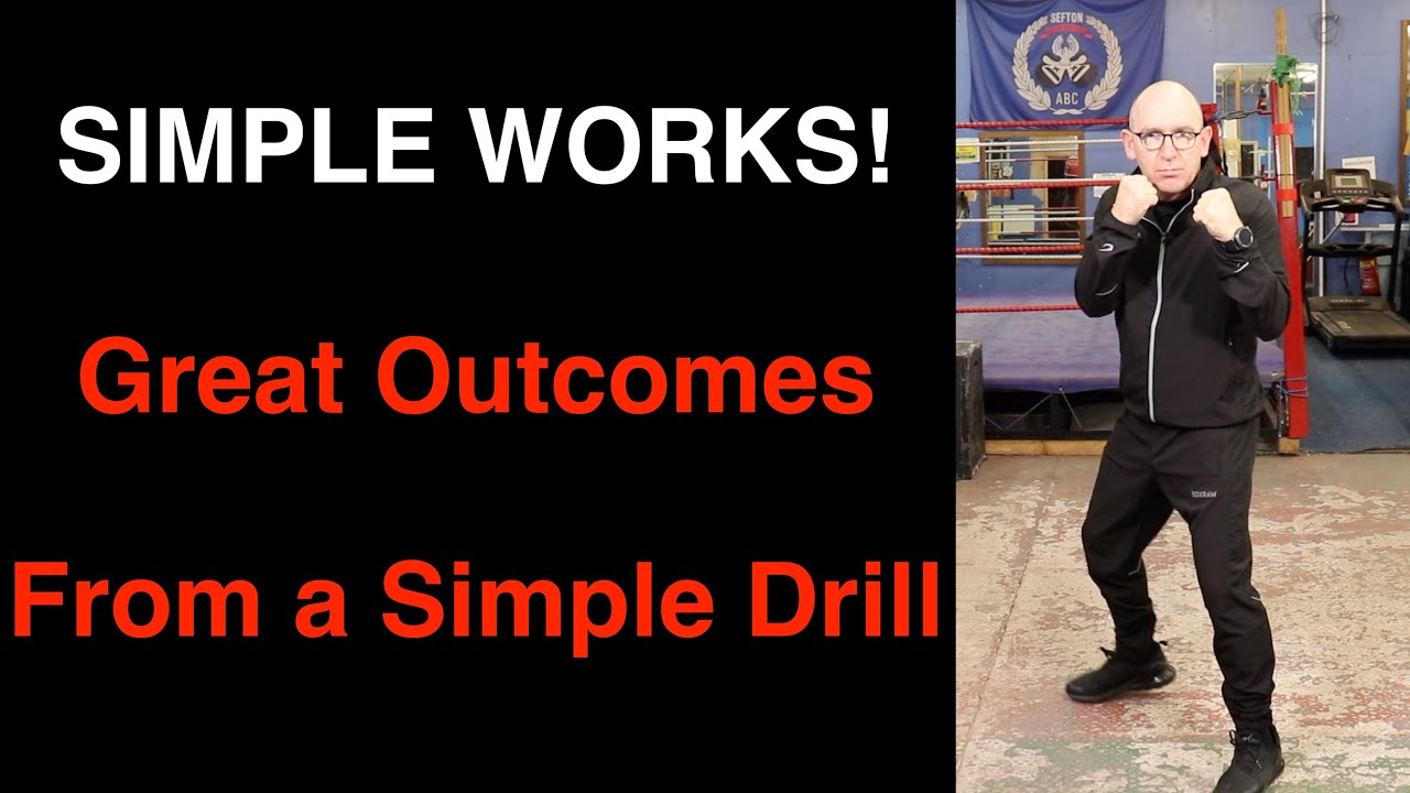 Boxing Drills for Versatitility - Simple...But Not Easy. background