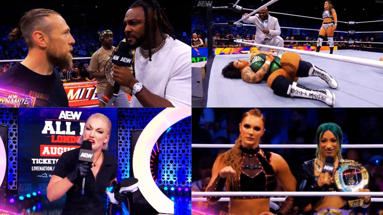 AEW Dynamite 07/31/24 Results- Career vs Title On The Line, Kris Beats Willow, Kamille Debuts π₯π₯ background