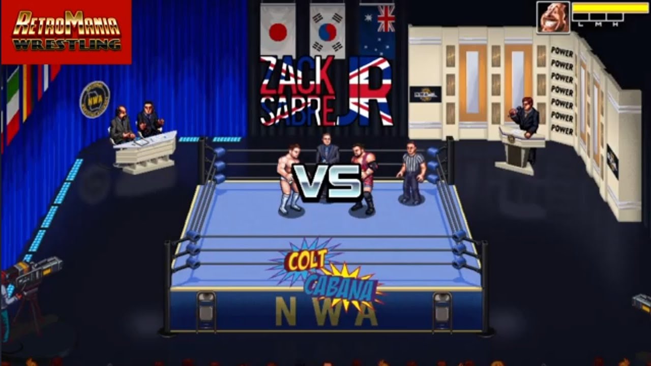 Zack Sabre Jr vs Colt Cabana. NWA Power. RetroMania Wrestling