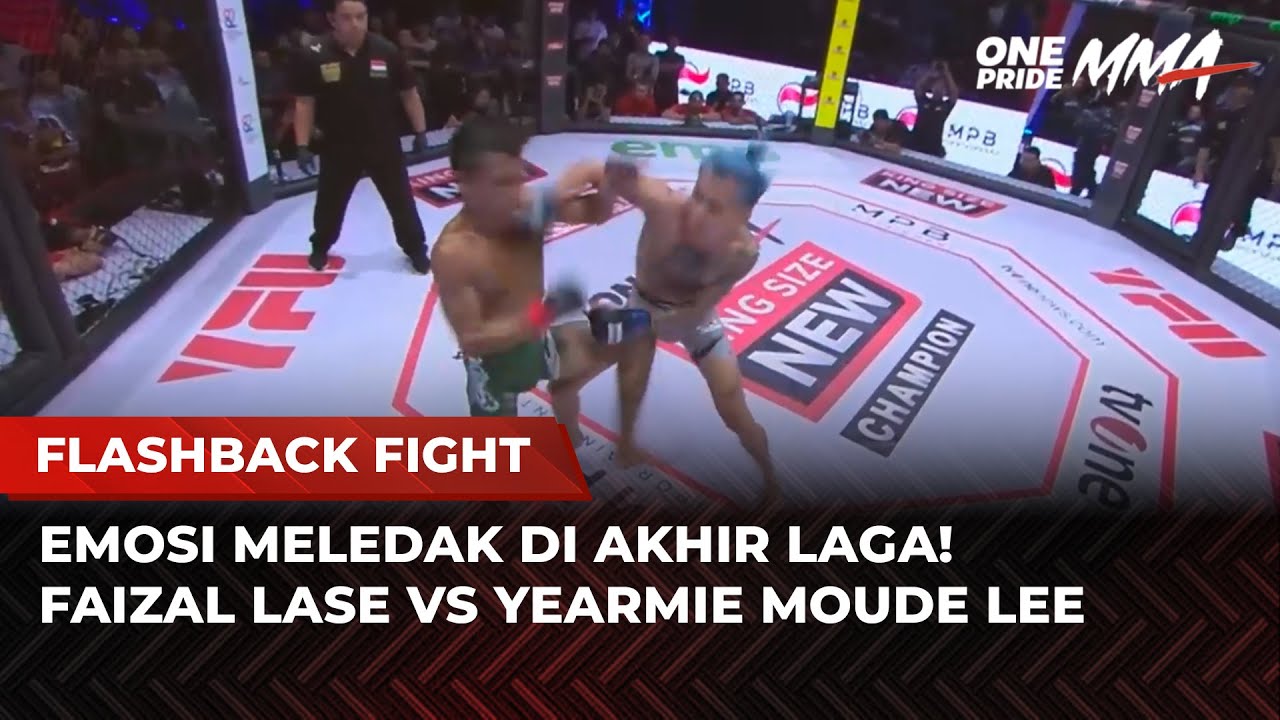 DRAMA DI AKHIR LAGA‼️Duel Penuh Emosi Faizal Lase vs Yearmie Moude Lee | Flashback Full Fight