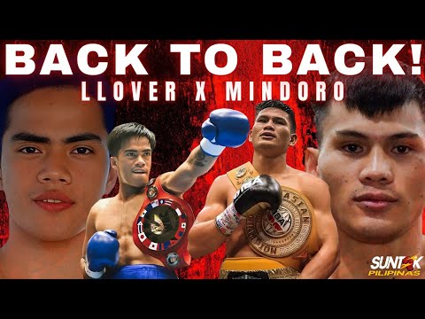 TWO PINOY POWERHOUSE! | WELJON MINDORO VS DORMEDES POTES | KENNETH LLOVER VS LUIS CONCEPCION background