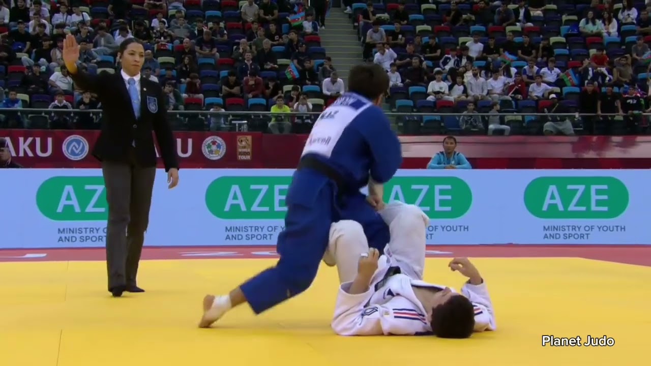 Romain VALADIER PICARD 🇨🇵 🆚️ Yeldos SMETOV 🇰🇿 | 2 раунд/-60кг | Большой Шлем Баку 2023