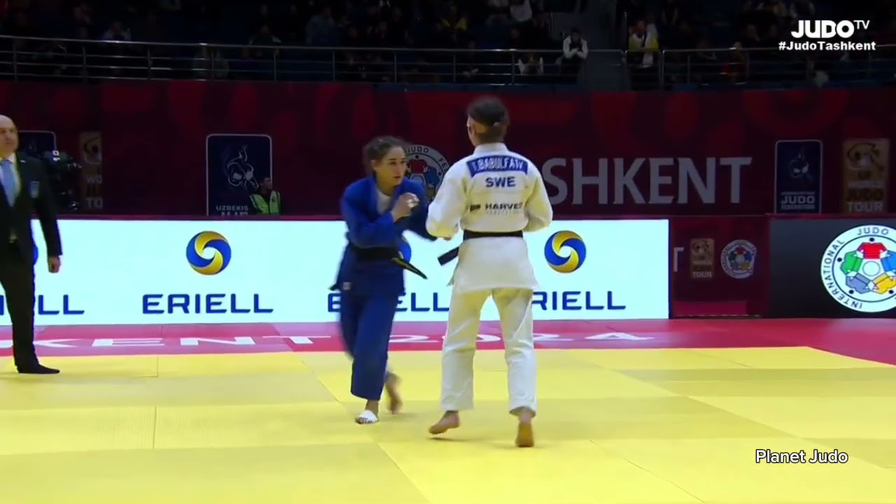 Tara BABULFATH 🇸🇪 🆚️ Abiba ABUZHAKYNOVA 🇰🇿 | полуфинал /-48кг | Большой Шлем Ташкент 2024