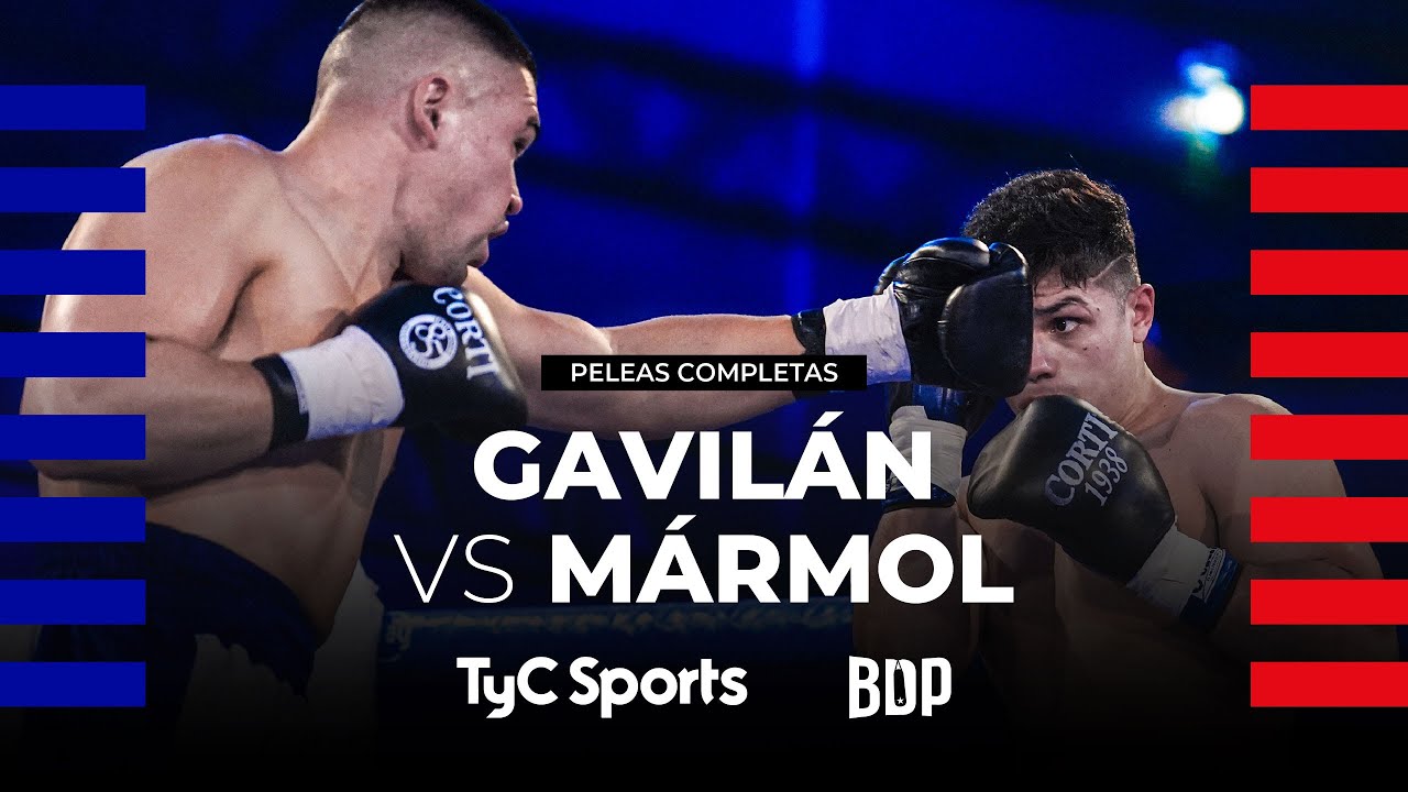 León Gavilán vs. Julián Mármol - Boxeo de Primera - TyC Sports backdrop