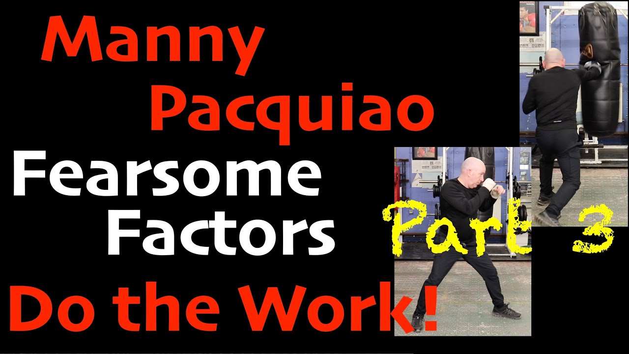 Manny Pacquiao - Can You Build Your Shadow Boxing and Heavy Bag Work based upon Pac Man Style? background