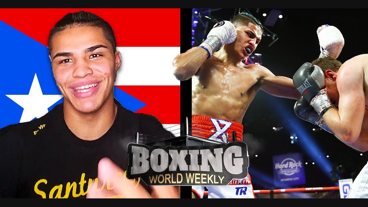 Xander Zayas: Puerto Rico's Next Great Champion | Full Interview | BOXING WORLD WEEKLY background