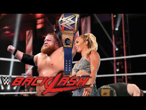 Otis Cash in MITB & Wins Universal Championship at Backlash 2020 ? Braun Strowman Vs Miz & Morrison! backdrop