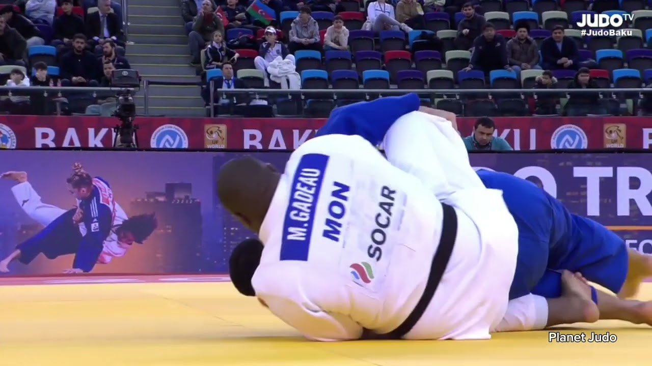 Marvin GADEAU 🇮🇩 🆚️ Utkirbek TUROBOYEV 🇺🇿 | 1 раунд /+100кг | Большой Шлем Баку 2024