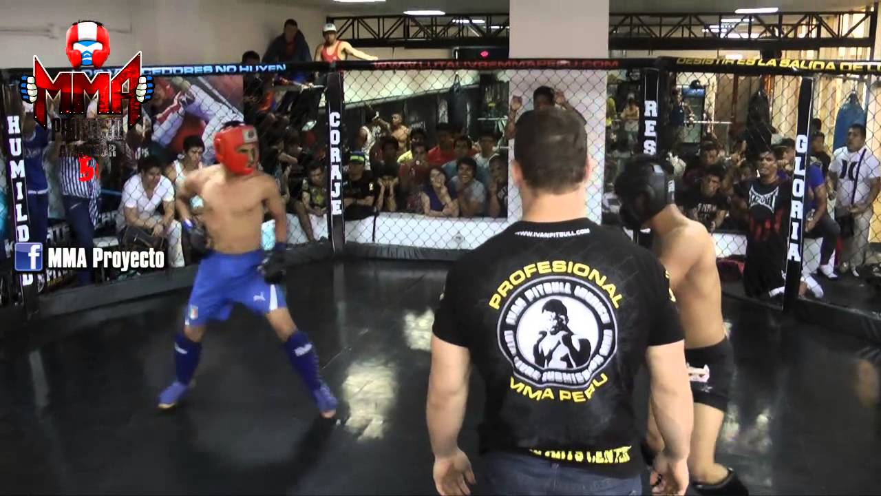 MMA PROYECTO AMATEUR 5 PELEA: JULIO PALOMINO VS ROBERT TORRES