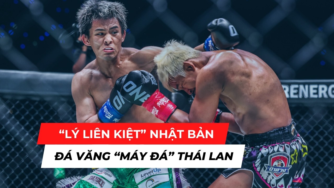 “Lý Liên Kiệt Nhật Bản” quật ngã “máy đá” Superlek bằng tuyệt chiêu phá trụ