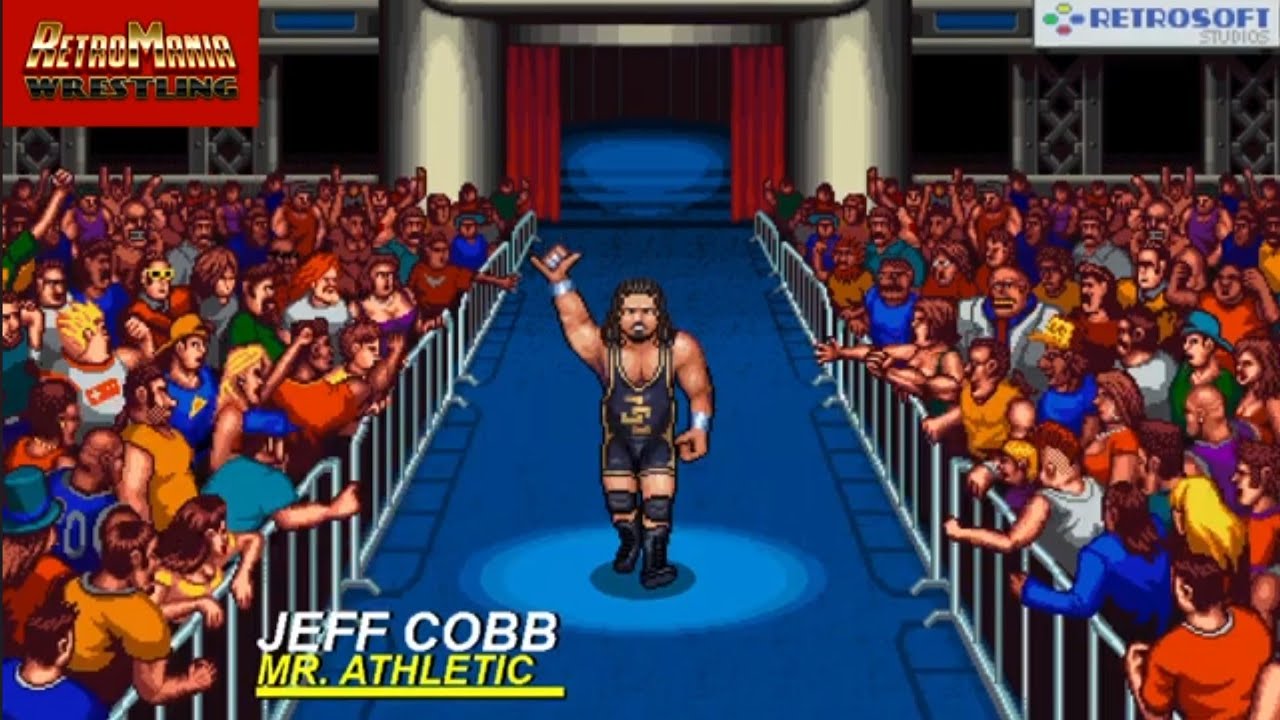 Jeff Cobb vs Hollywood Nova. RetroMania Wrestling