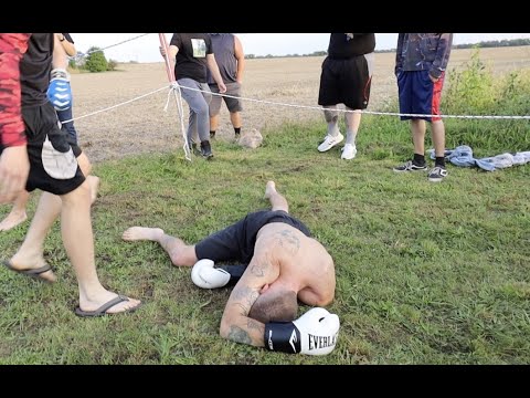 Young Guy Knocks out Old Man