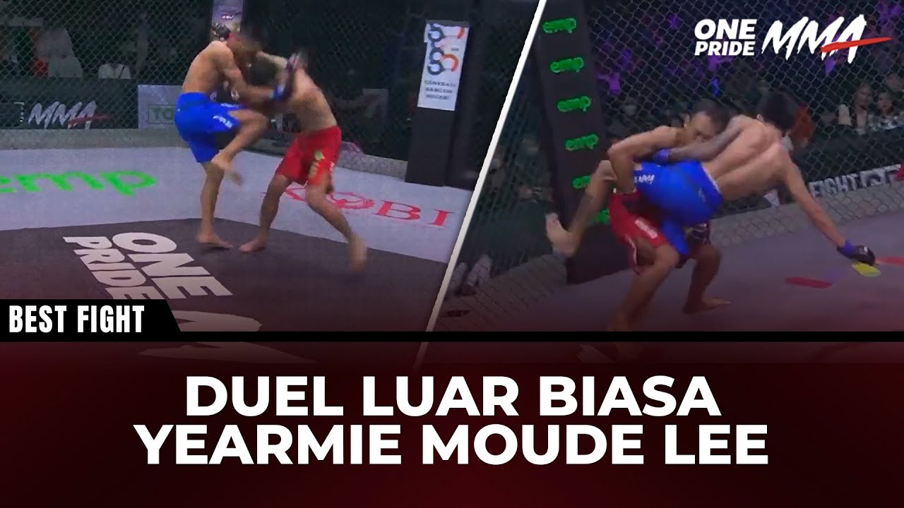 DUEL SADIS SUN GO KONG‼️Pertarungan Spektakuler Yearmie Moude Lee | Best Fight One Pride MMA