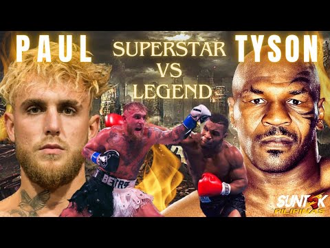 THE RETURN OF THE BADDEST MAN ON PLANET! SUPERSTAR VS LEGEND | MIKE TYSON VS JAKE PAUL background