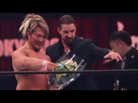 Jay White RETURN &amp; CONFRONTS Hiroshi Tanahashi NJPW Wrestle Kingdom 20 Highlights