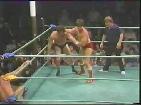 The Dynamic Duo vs Ray Hernandez (Hercules) and Sweet Brown Sugar. 1982