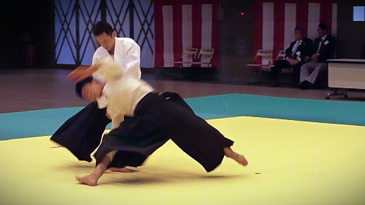 Oyama Yuji - Aikido - Tokyo Budokan Reopening Events background