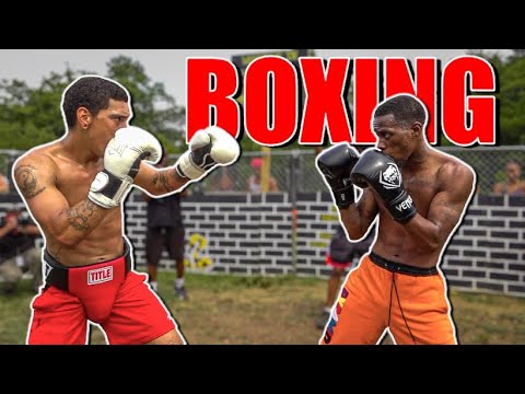EPIC STREET BOXING MATCH!! 🥊