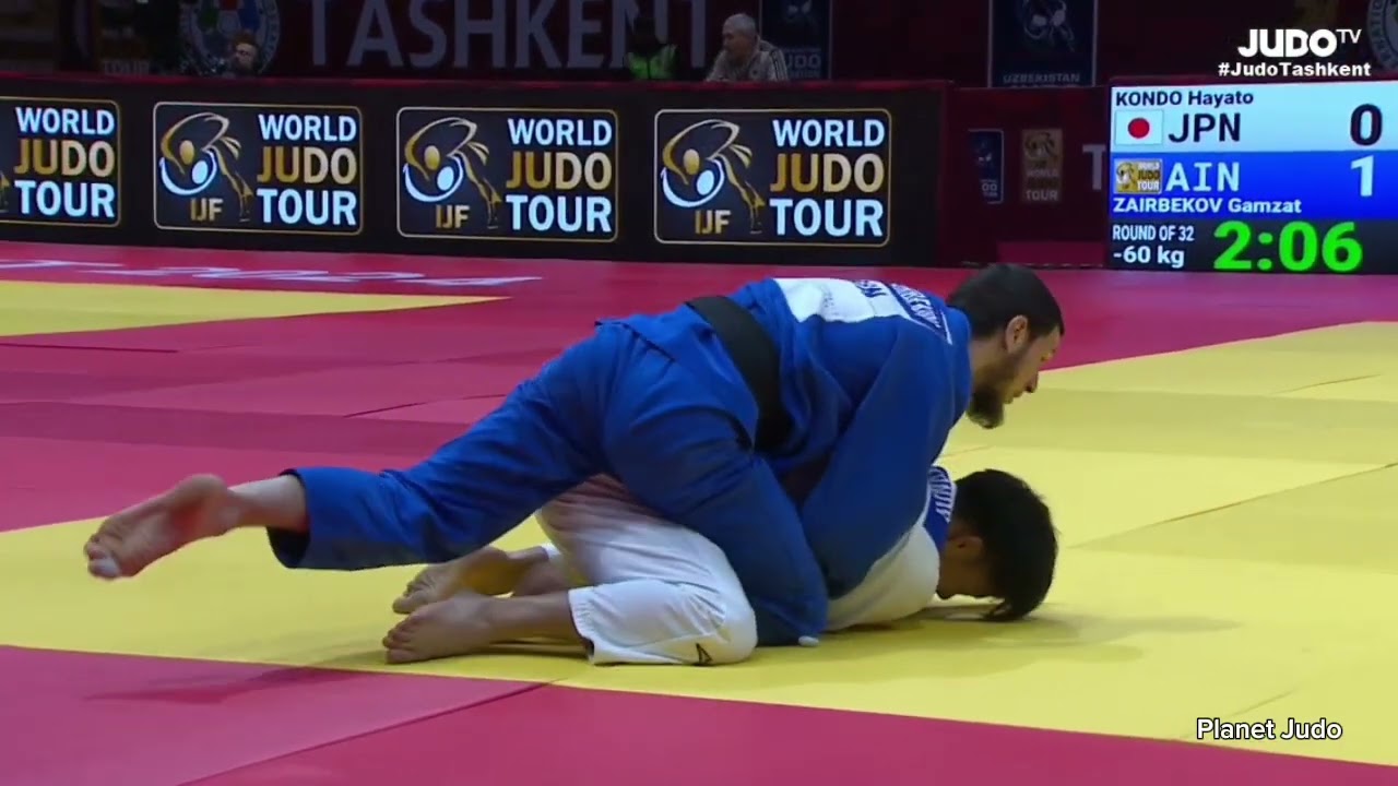 Hayato KONDO 🇯🇵 🆚️ Gamzat ZAIRBEKOV 🇷🇺 | 1/16финала/-60кг | Большой Шлем Ташкент 2024