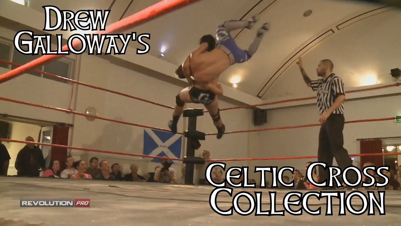 Drew Galloway's Celtic Cross Collection background