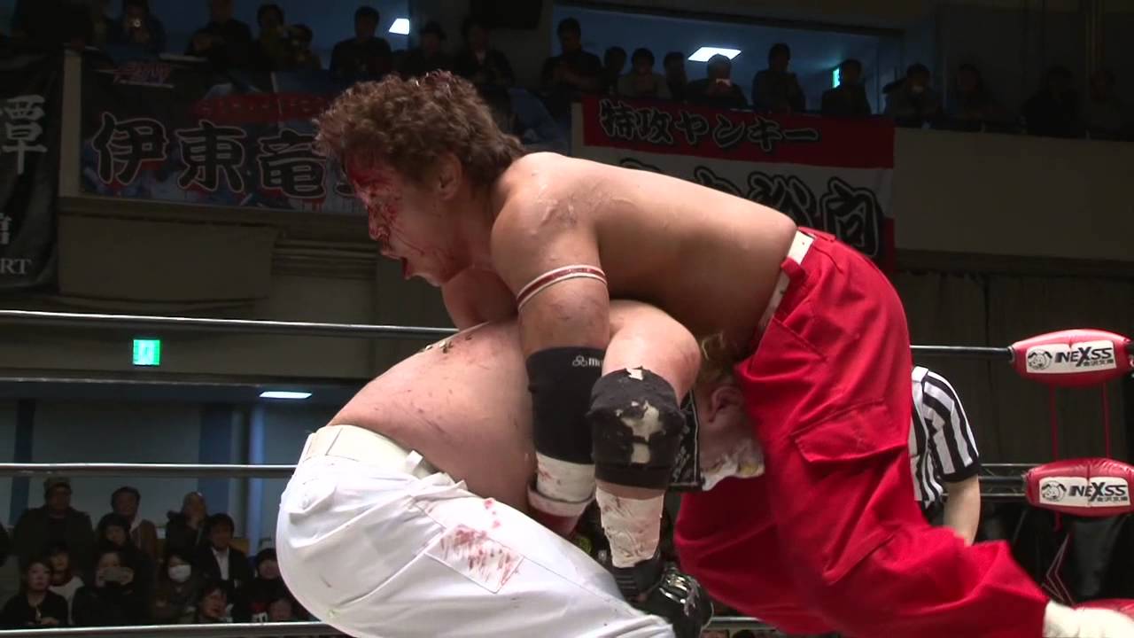 【Death Match】3月1日 デスマッチ王座戦 宮本裕向 vs 沼澤邪鬼 background