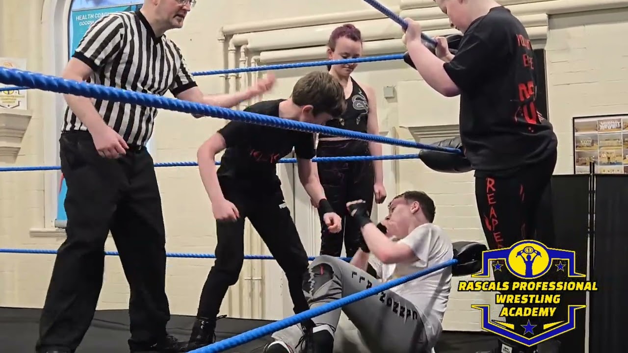 Training Match Rascals Children's Pro Wrestling- Hellspawn vs Zac Walker, Cannonball & Joshee Vacay background