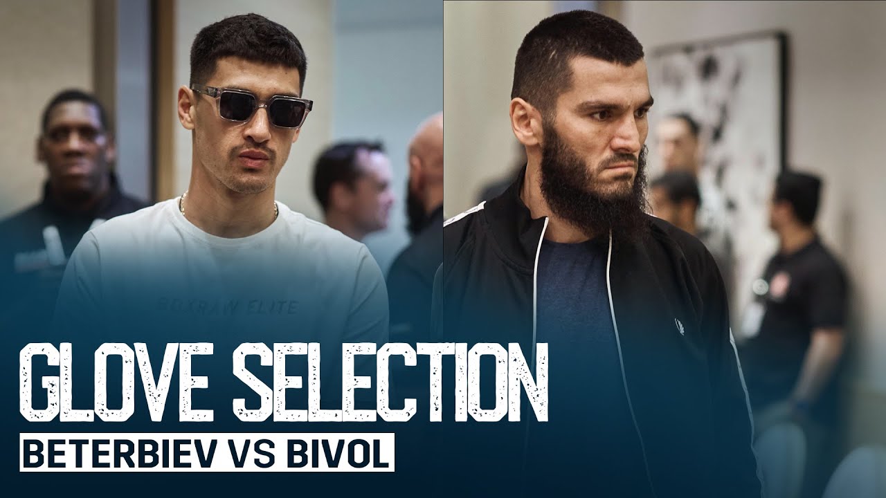 Artur Beterbiev Vs Dmitry Bivol: Full Card Glove Selection background