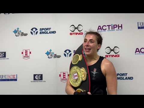 Champion's Interview - Jerry-Lee Palmer (Female U75kg)