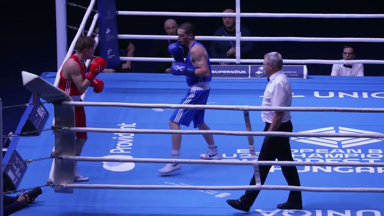 Andrei Gavae (ROU) vs. Saba Eremeishvili (GEO) European U23 Championships 2025 (60kg)