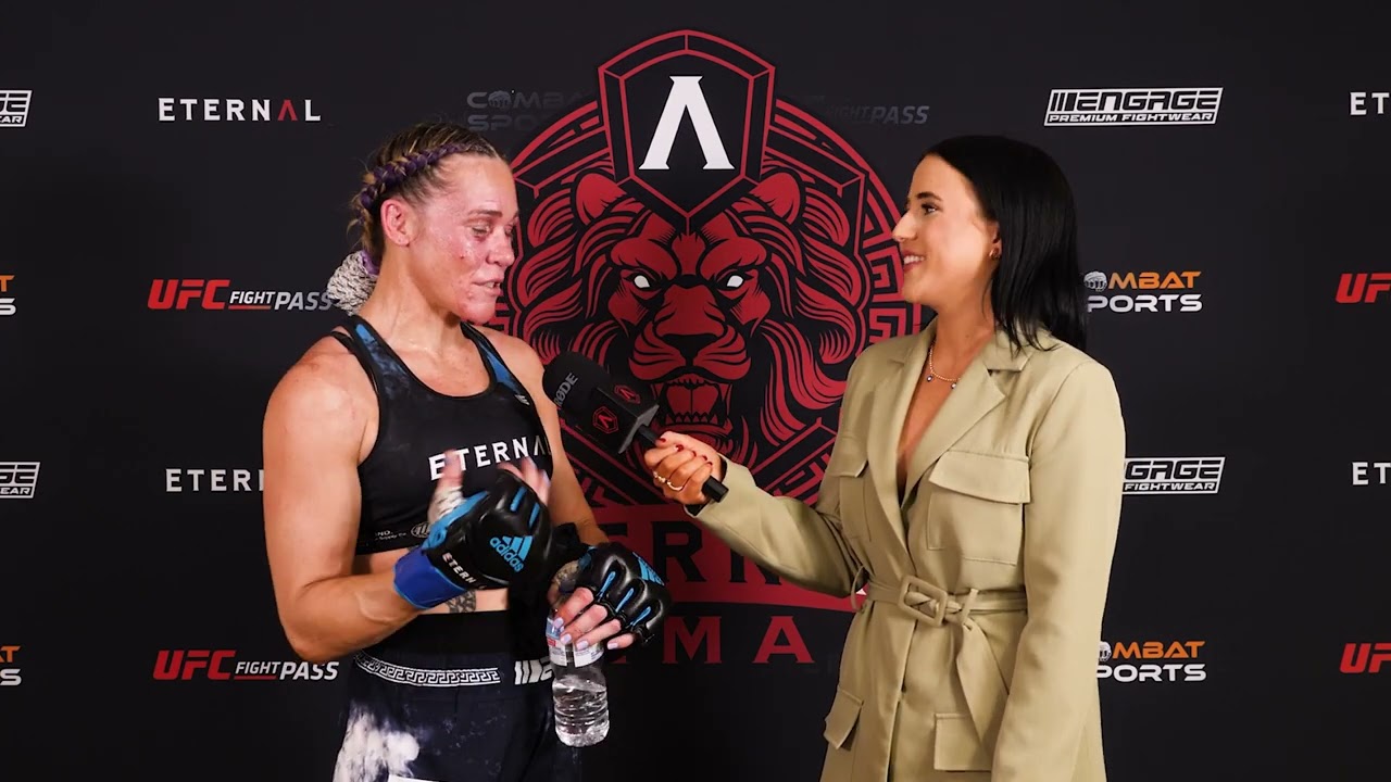 Eternal MMA 69: Gina Gee Post Fight Interview