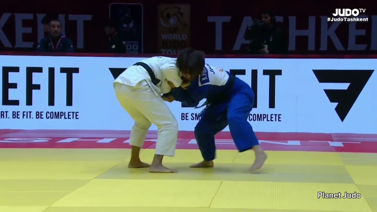 Amandine BUCHARD 🇫🇷 🆚️ Kokoro FUJISHIRO 🇯🇵 | четвертьфинал /-52кг | Большой Шлем Ташкент 2024