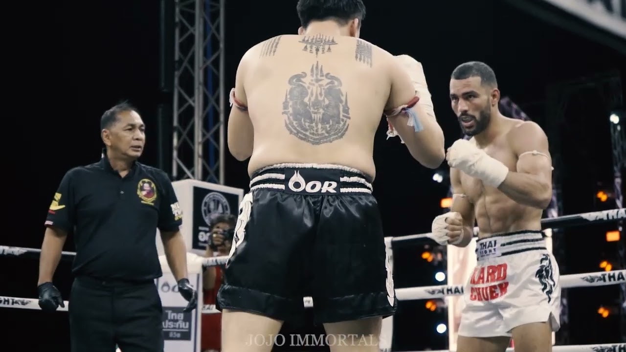 นักมวยที่หมัดหนักที่สุด เต็งหนึ่ง ศิษย์เจ๊สายรุ้ง vs Abolfazl Mehrazaran | THAI FIHT ลพบุรี2023