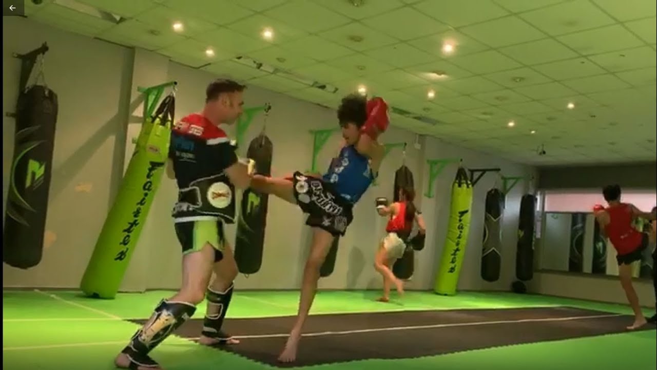#MuaythaiConnects2.0 Master the Art of 8 Limbs Pad Work from the United Kingdom background