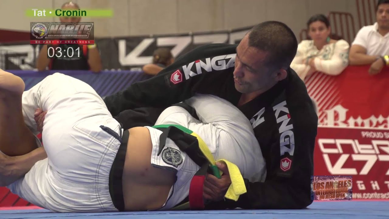 10th Annual North American Brazilian Jiu-Jitsu Tournament Cronin VS Tat background