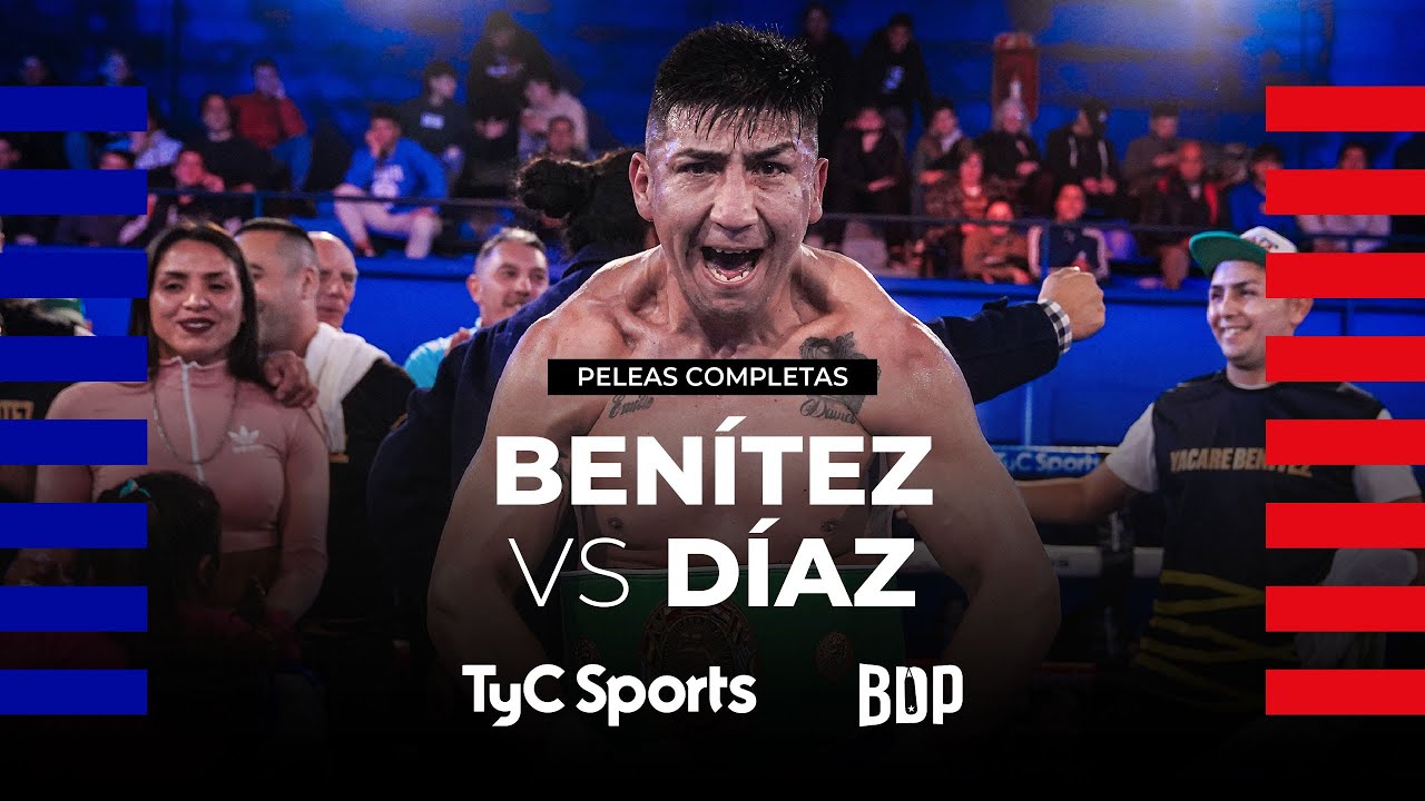 David Benítez vs. Gabriel Omar Díaz - Boxeo de Primera - TyC Sports background