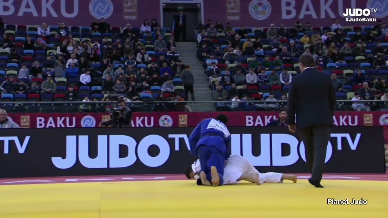 Shalva GURESHIDZE 🇬🇪 🆚️ Kwadjo ANANI 🇮🇹 | 1 раунд /+100кг | Большой Шлем Баку 2024