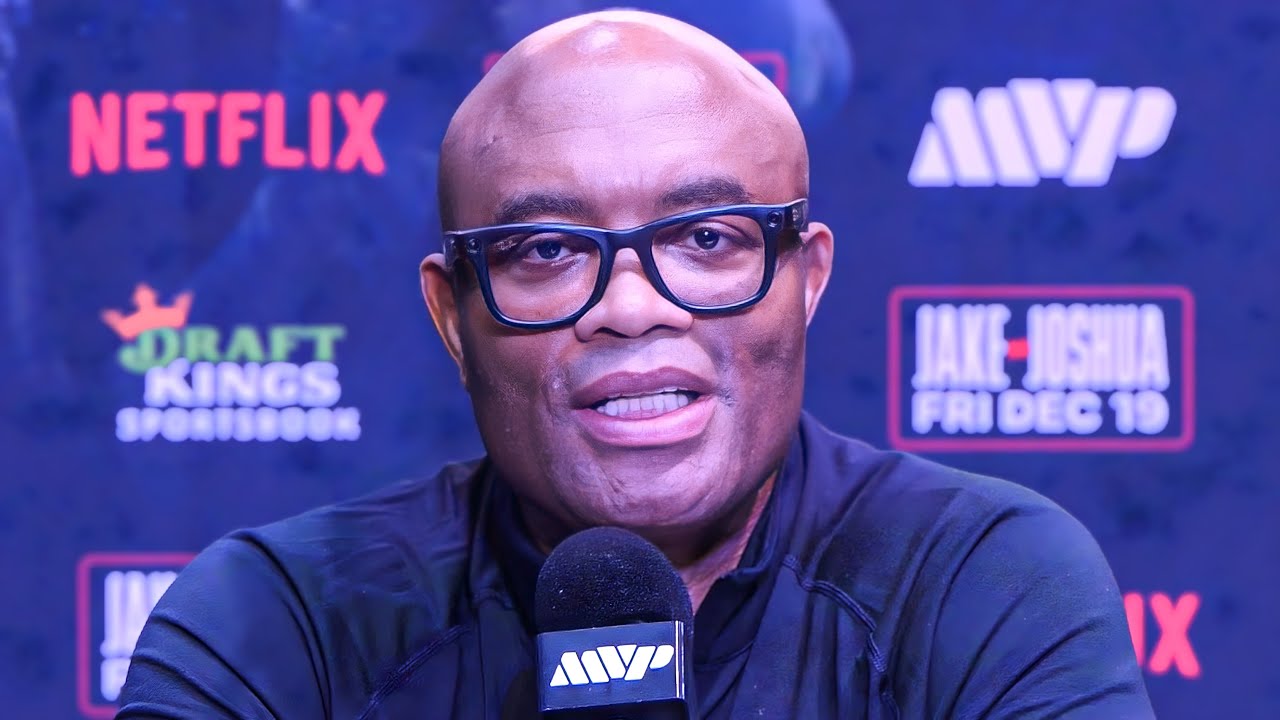 Anderson Silva • POST FIGHT PRESS CONFERENCE | vs. Anthony Joshua | Netflix Boxing