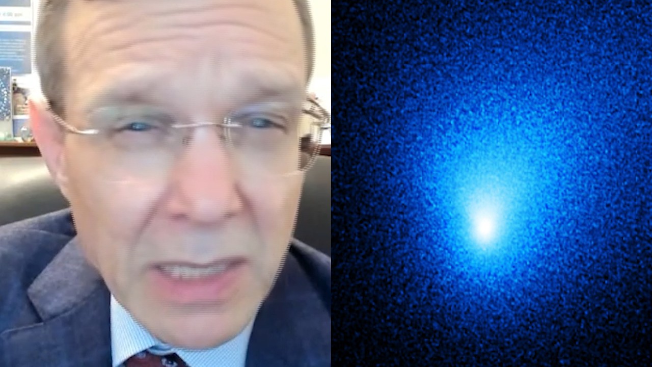 Avi Loeb Update on is Comet 3I/ATLAS Alien Tech? background