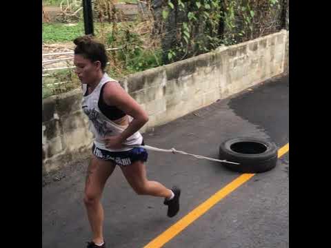 Muay Thai Conditioning: Tyre Pulling