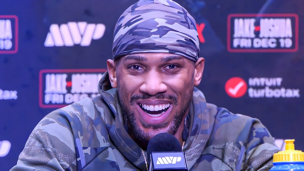 Anthony Joshua • POST FIGHT PRESS CONFERENCE | vs. Jake Paul | Netflix Boxing