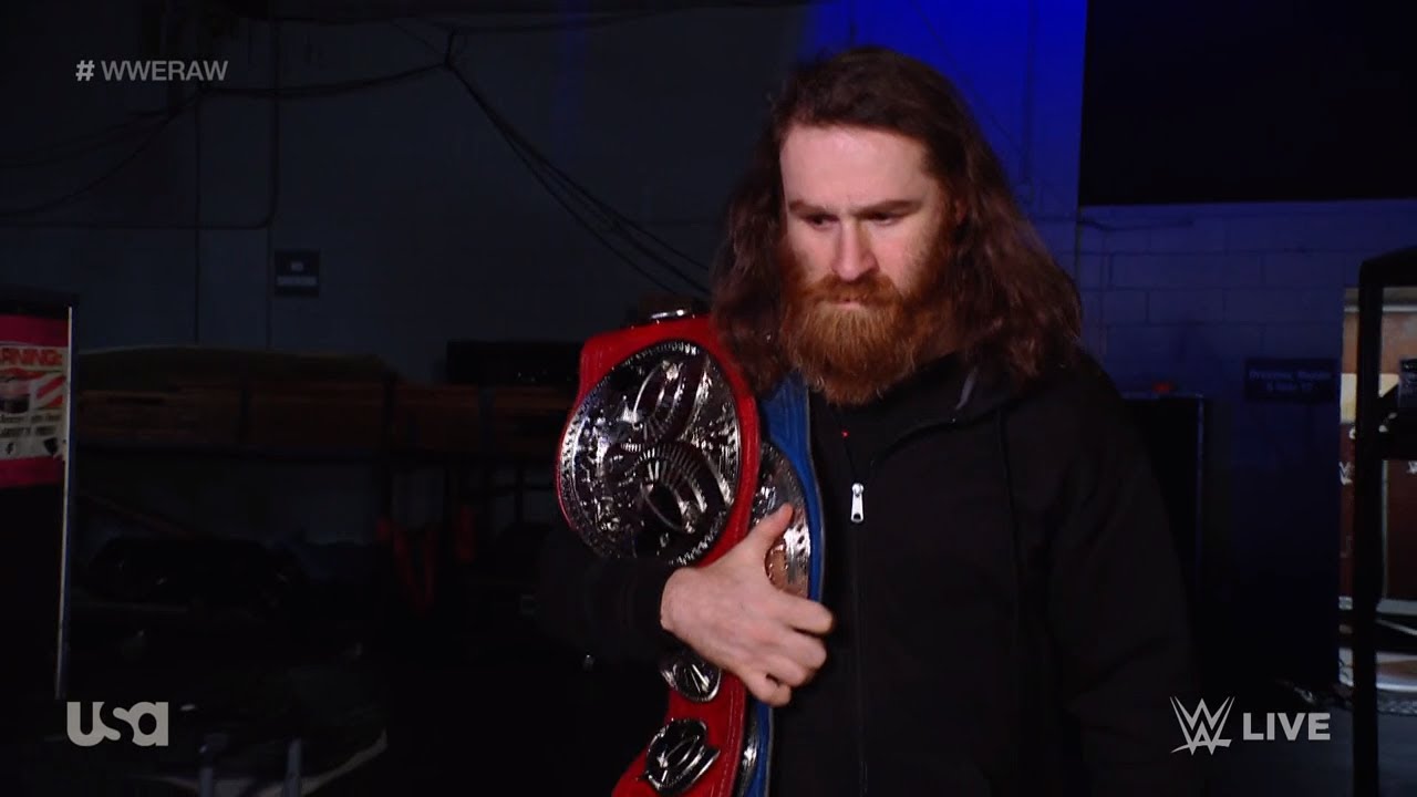Jimmy Uso confronts Sami Zayn - WWE RAW April 24, 2023