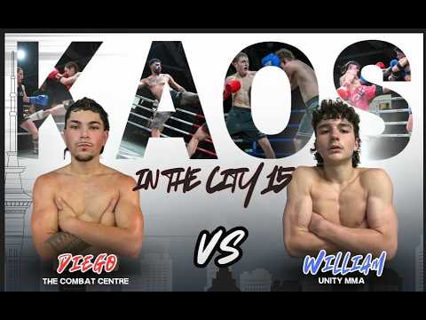 KAOS IN THE CITY 15 BOXING EVENT: WILLIAM HULLTE vs DIEGO WILLAMS