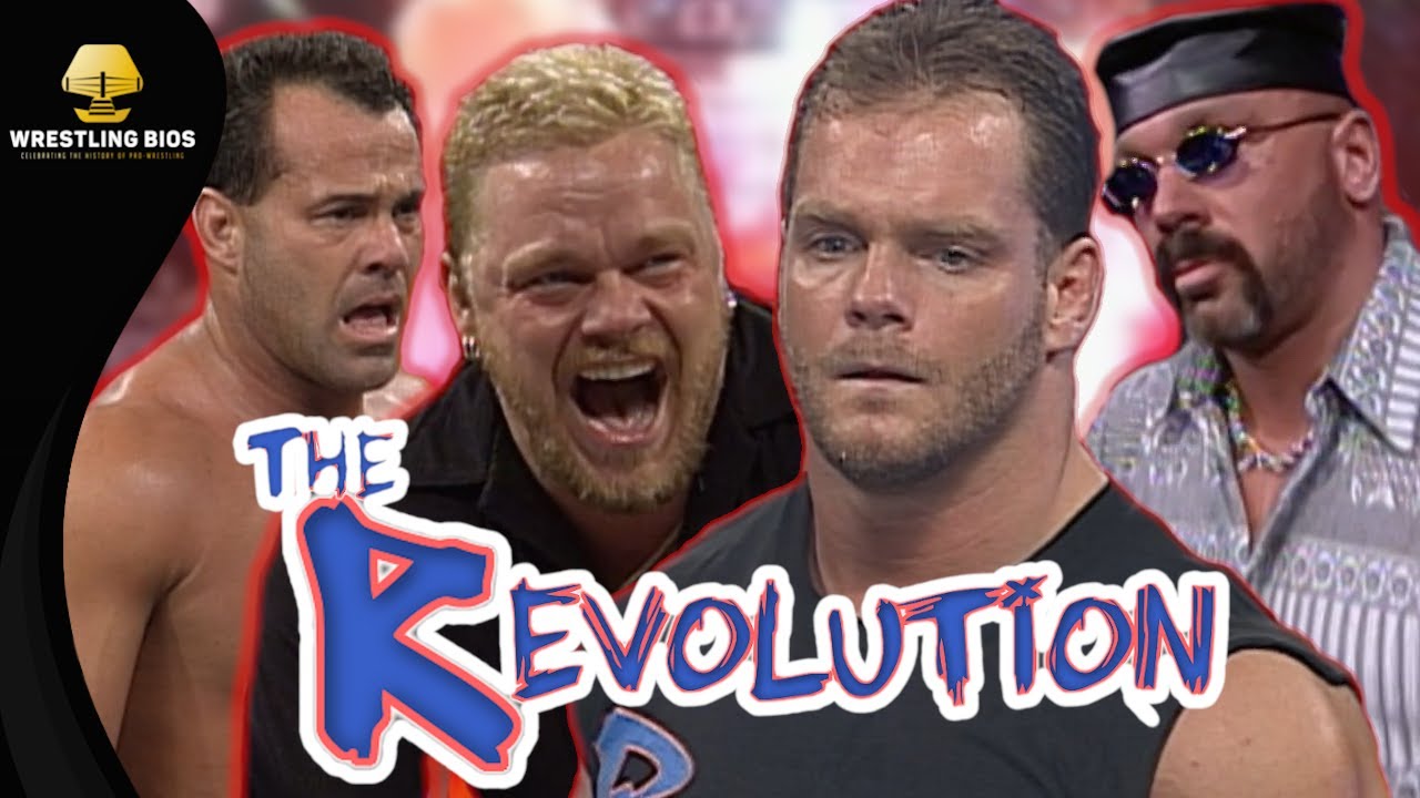 The Story of The Revolution in WCW background
