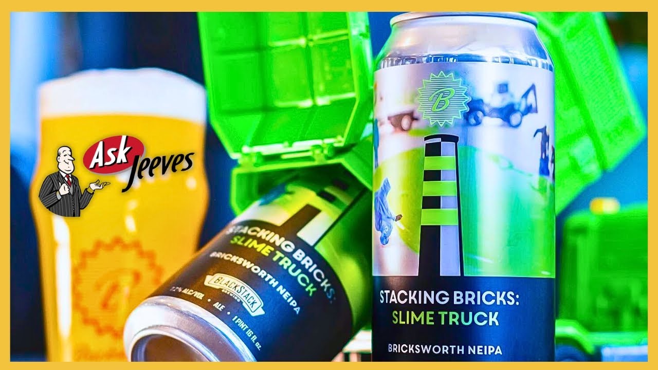 INSANE Hazy IPAs from BRICKSWORTH BREWING CO. | Slime Truck & Asj Jeeves | @thesotapod Beer REVIEW backdrop