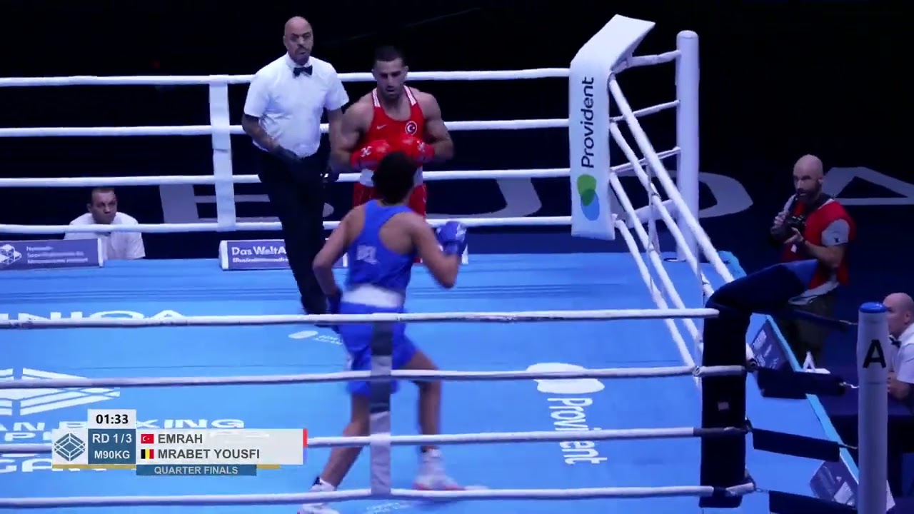 Emrah Yaşar (TUR) vs. Mohamed M'Rabet Yousfi (BEL) European U23 Championships 2025 QF's (90kg)