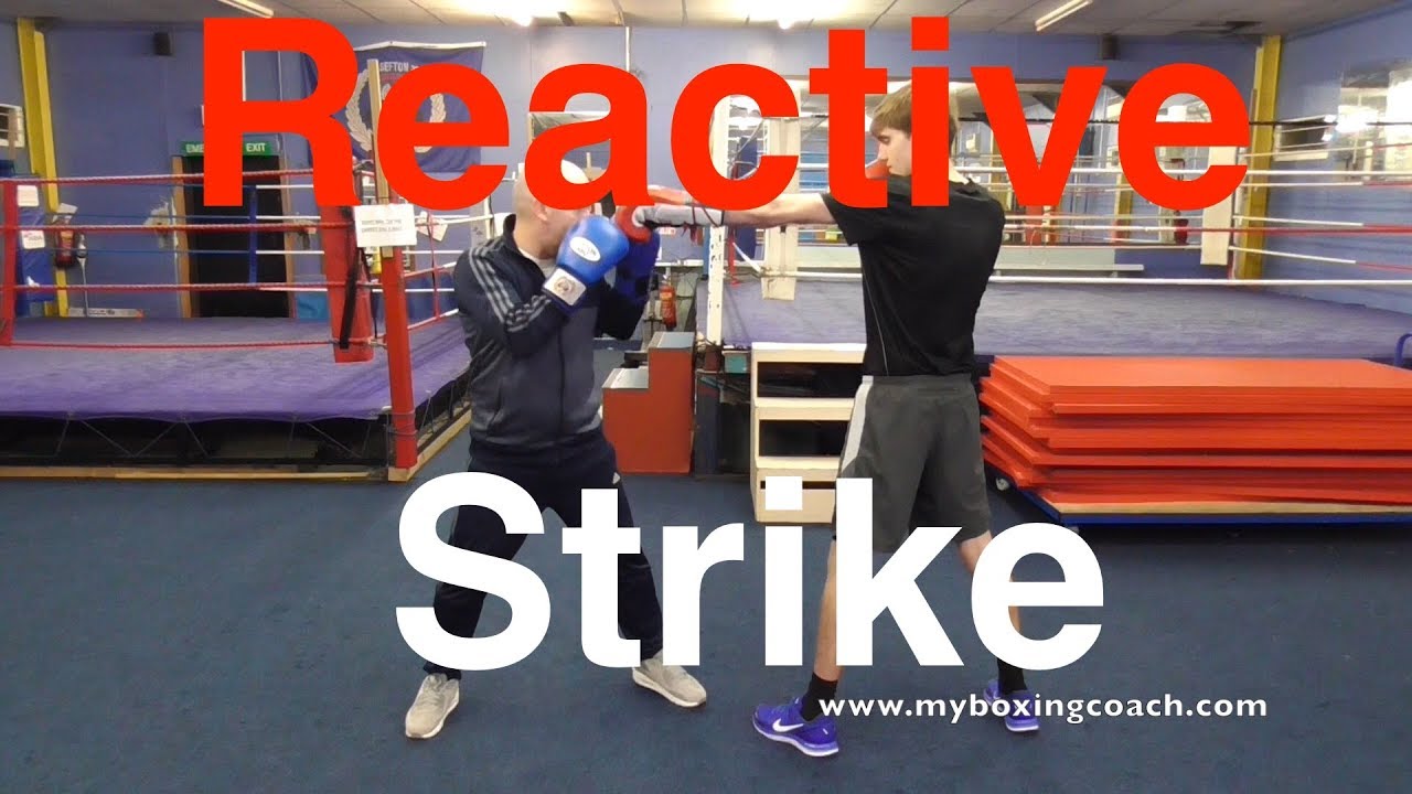 The Reactive Strike Boxing Drill