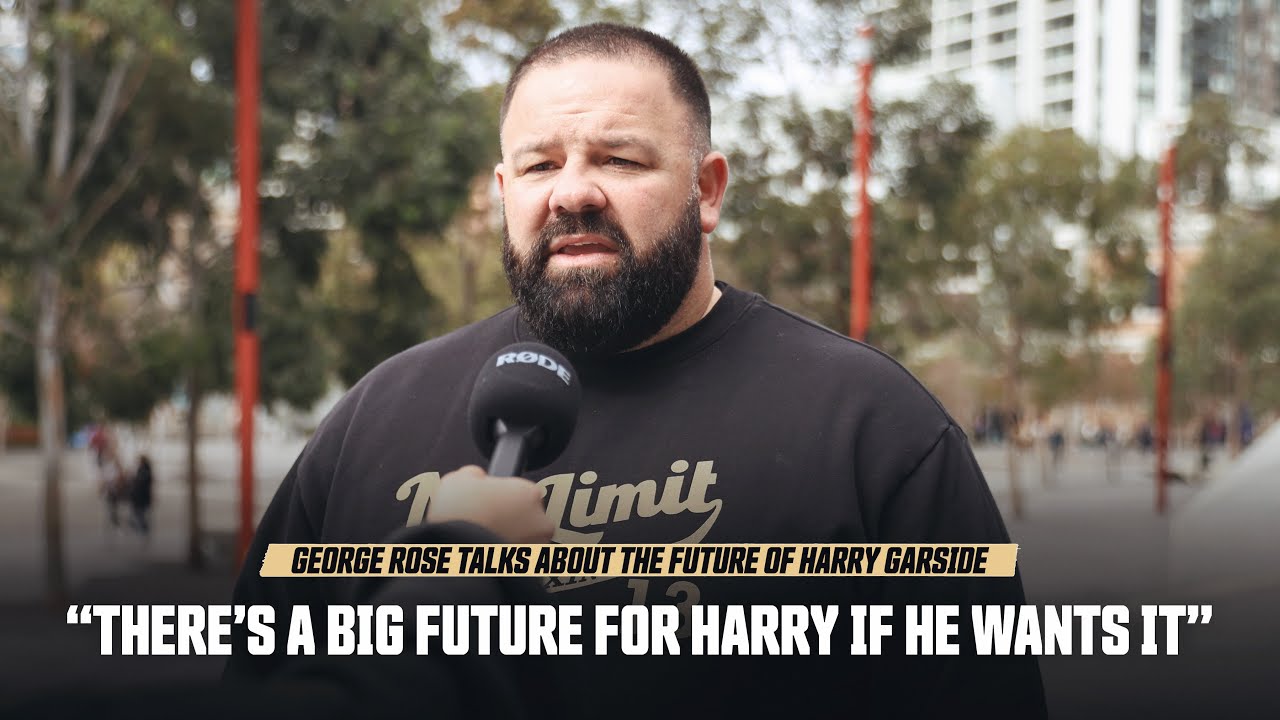 "I think he still has a big future in the sport" George Rose provides an update on Harry Garside...